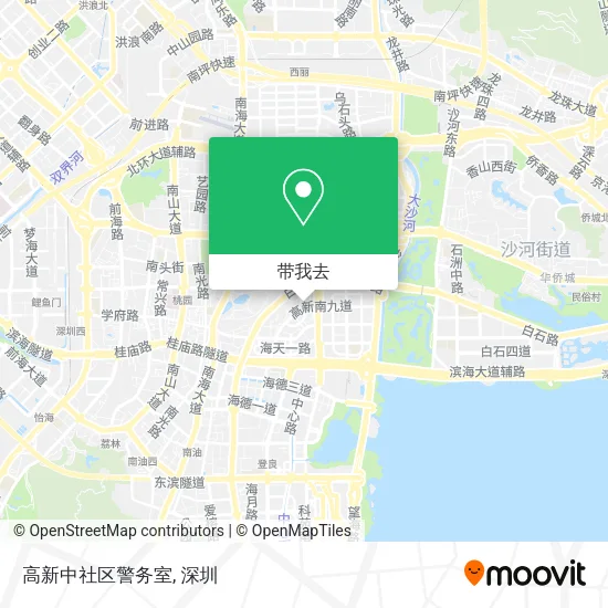高新中社区警务室地图