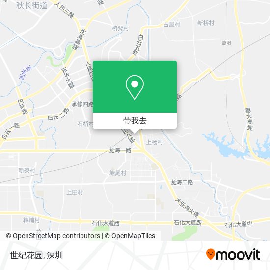 世纪花园地图