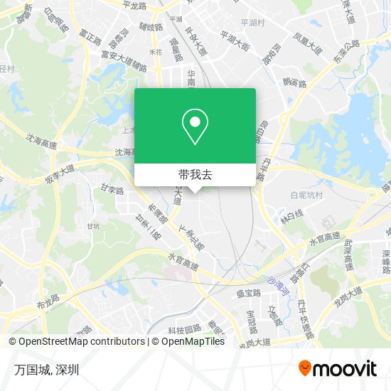 万国城地图