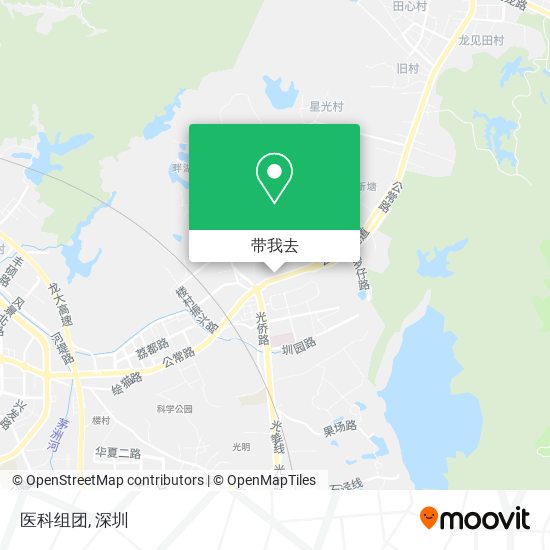 医科组团地图