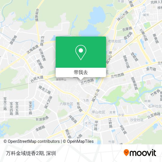 万科金域缇香2期地图