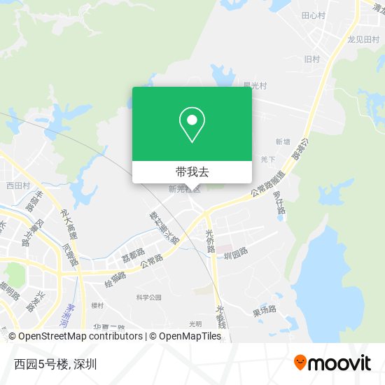 西园5号楼地图
