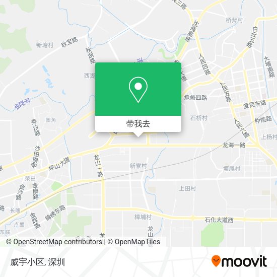 威宇小区地图