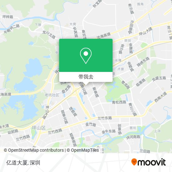 亿道大厦地图