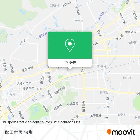 颐田世居地图