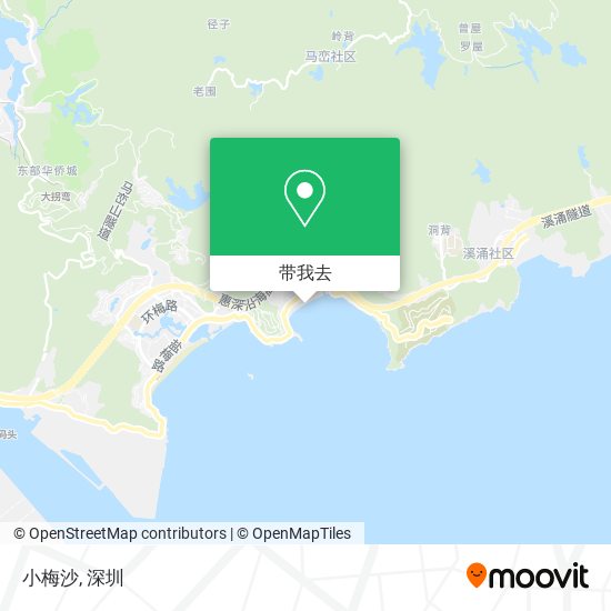 小梅沙地图
