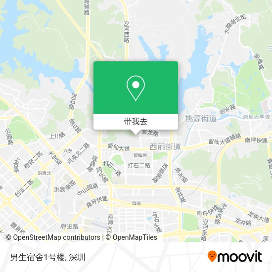 男生宿舍1号楼地图