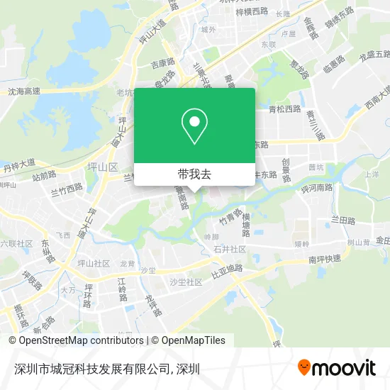 深圳市城冠科技发展有限公司地图
