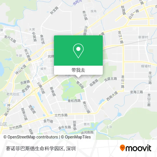 赛诺菲巴斯德生命科学园区地图