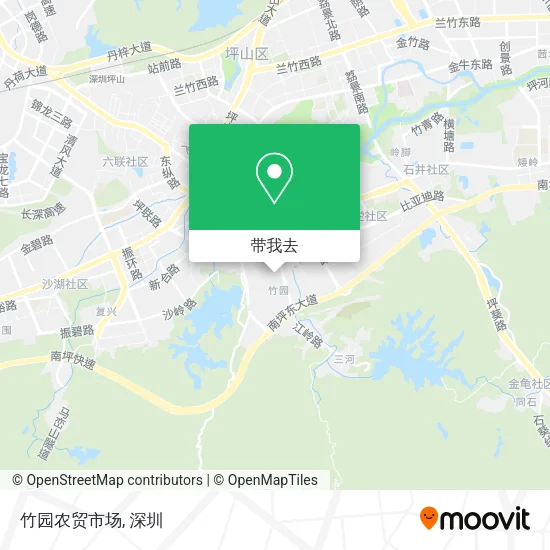 竹园农贸市场地图