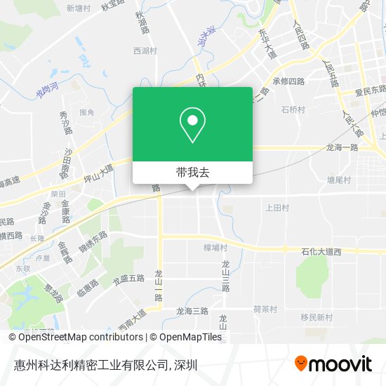 惠州科达利精密工业有限公司地图