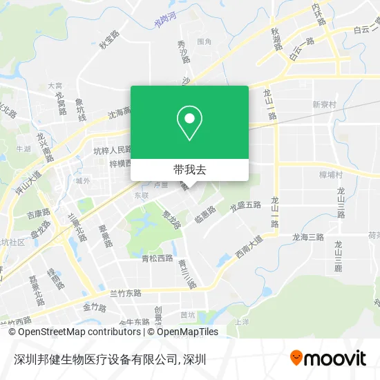 深圳邦健生物医疗设备有限公司地图