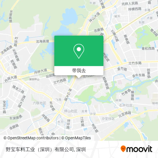 野宝车料工业（深圳）有限公司地图