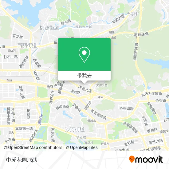 中爱花园地图
