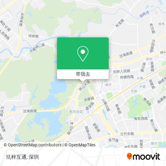 坑梓互通地图