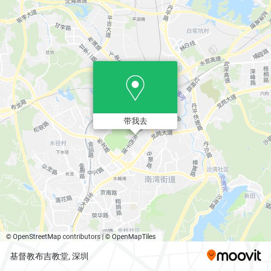 基督教布吉教堂地图