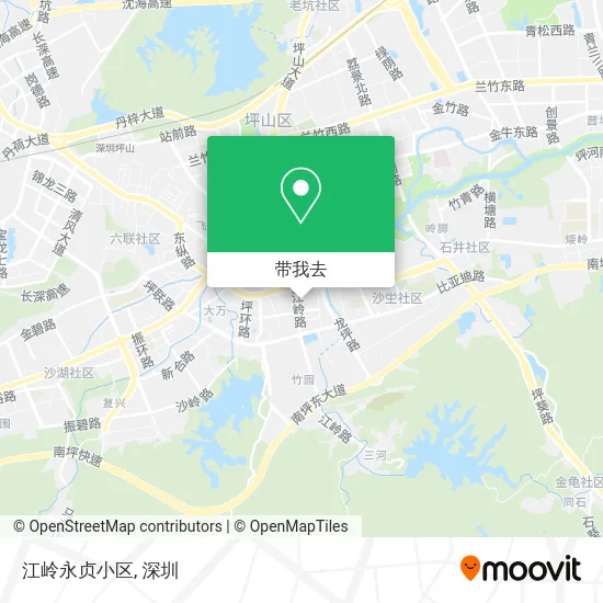 江岭永贞小区地图