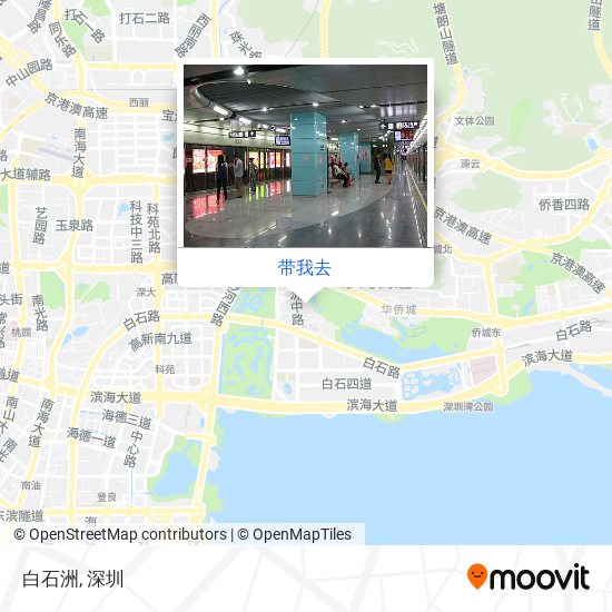 白石洲地图
