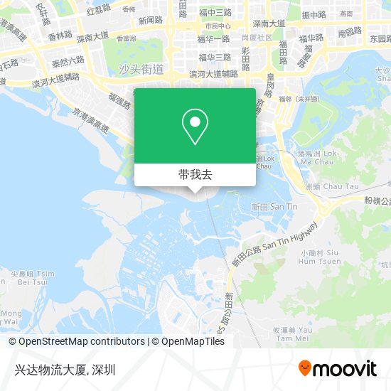兴达物流大厦地图