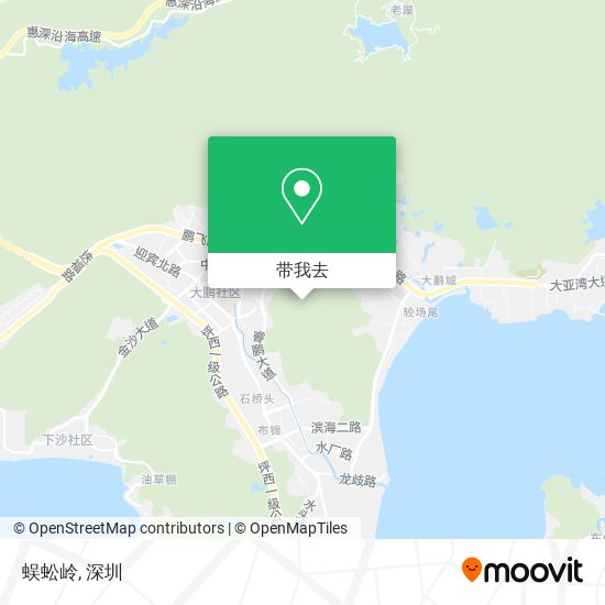 蜈蚣岭地图