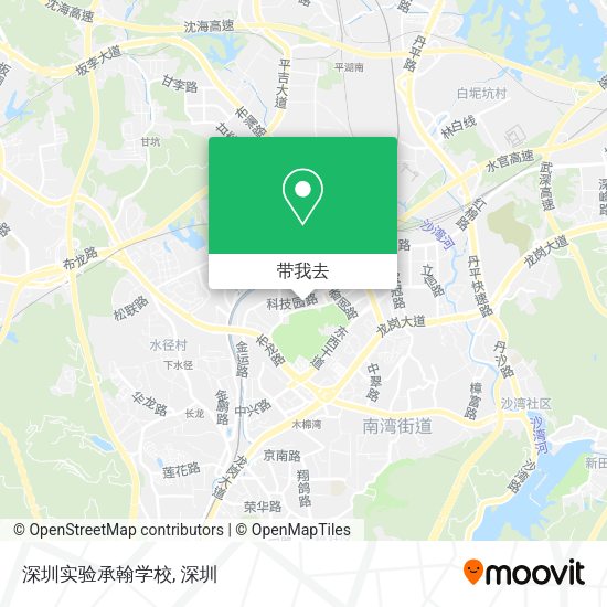 深圳实验承翰学校地图