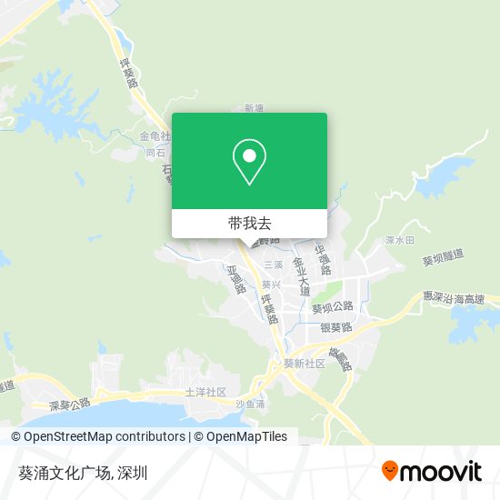 葵涌文化广场地图