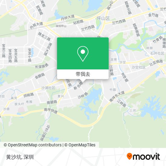 黄沙坑地图