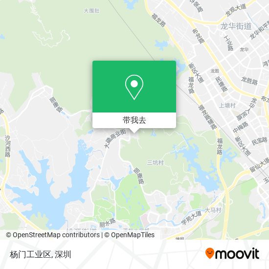 杨门工业区地图
