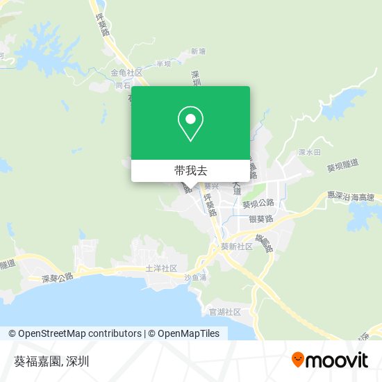葵福嘉園地图