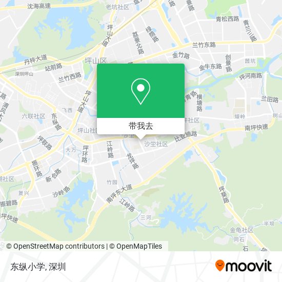 东纵小学地图