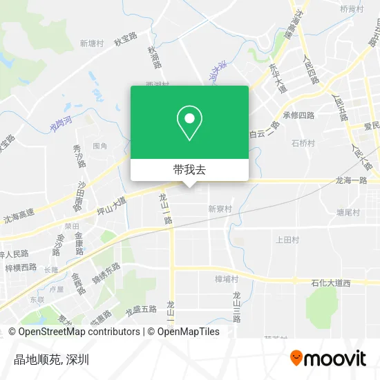 晶地顺苑地图