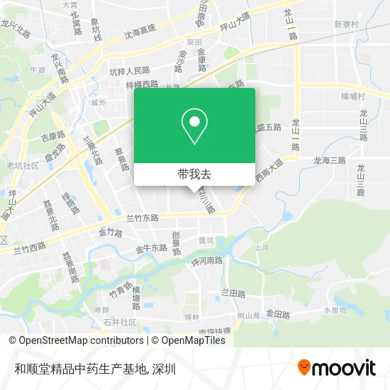 和顺堂精品中药生产基地地图