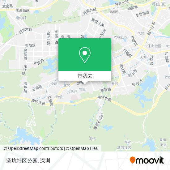 汤坑社区公园地图