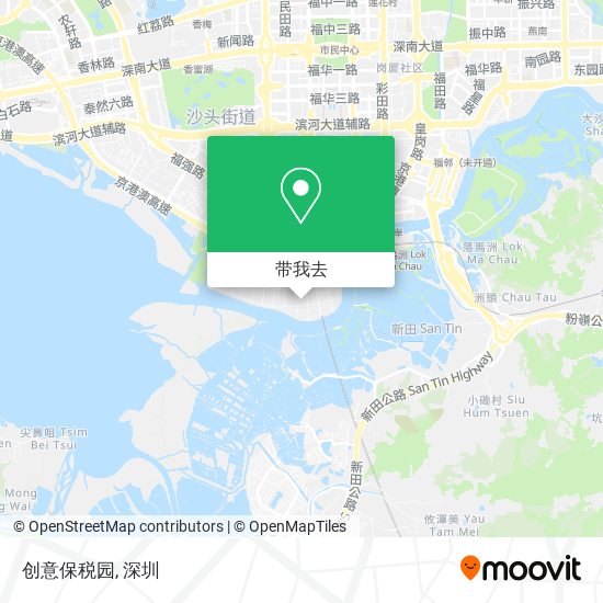 创意保税园地图