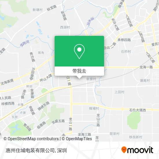 惠州住城电装有限公司地图
