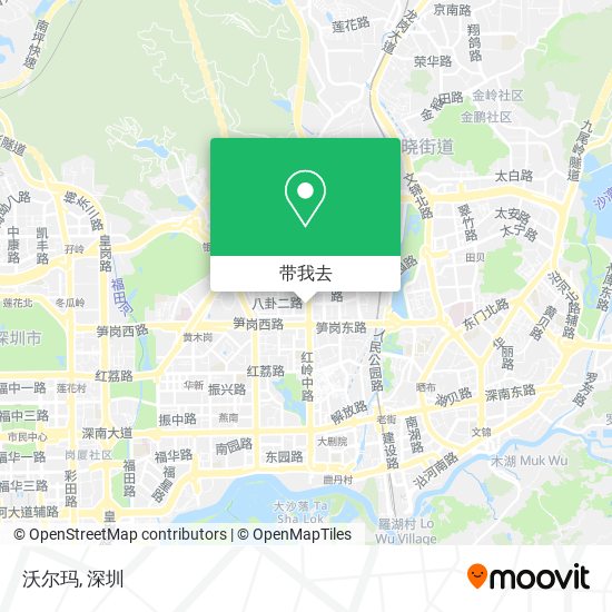 沃尔玛地图