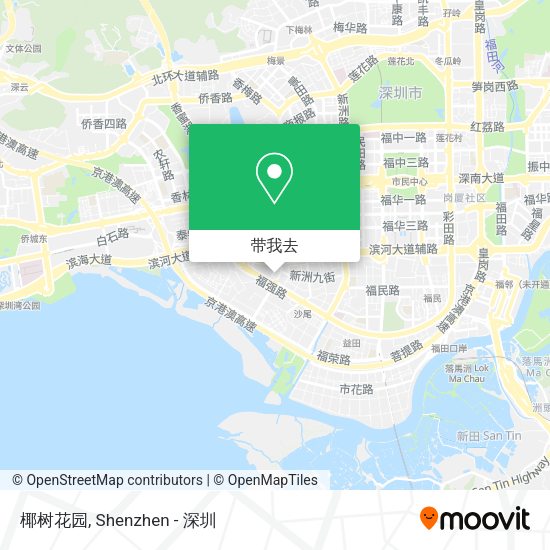 椰树花园地图