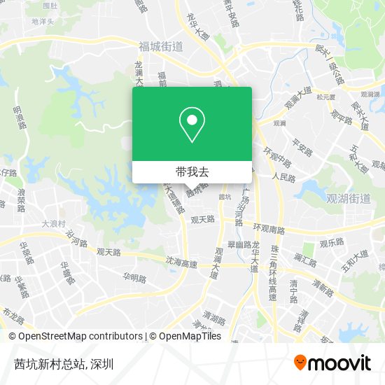 茜坑新村总站地图