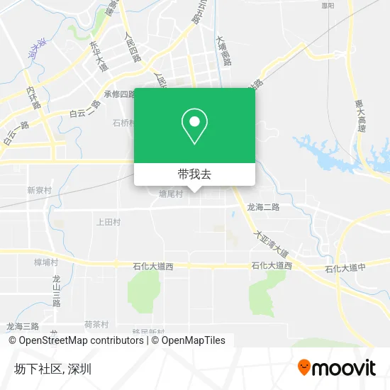 坜下社区地图