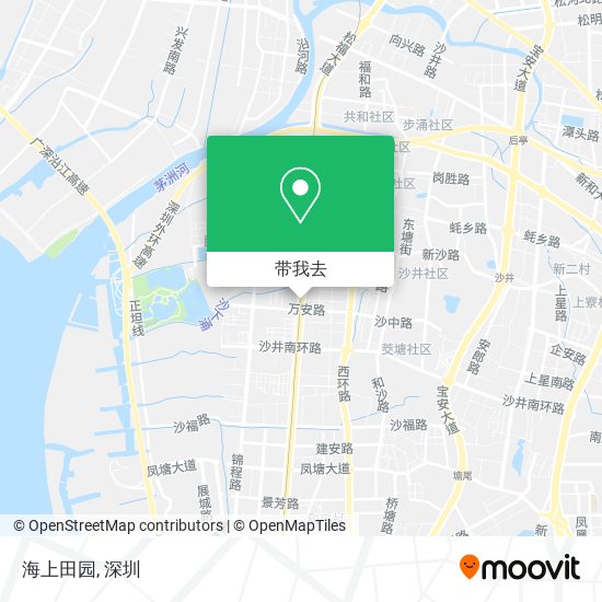 海上田园地图