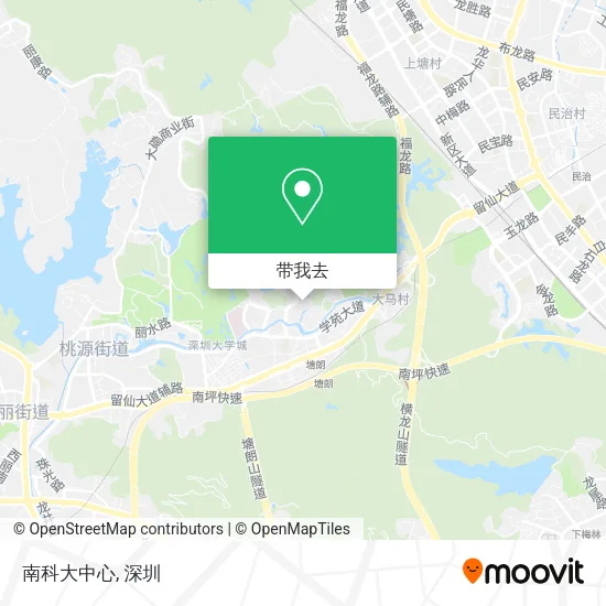 南科大中心地图
