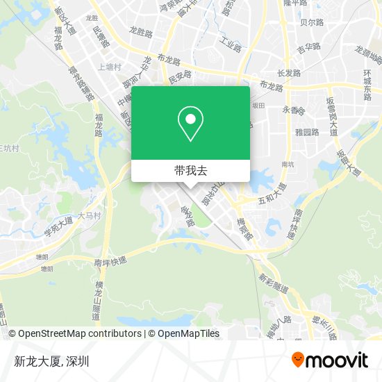 新龙大厦地图