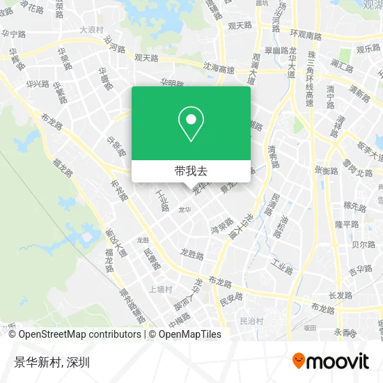 景华新村地图