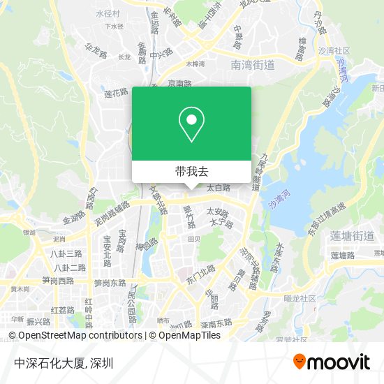 中深石化大厦地图