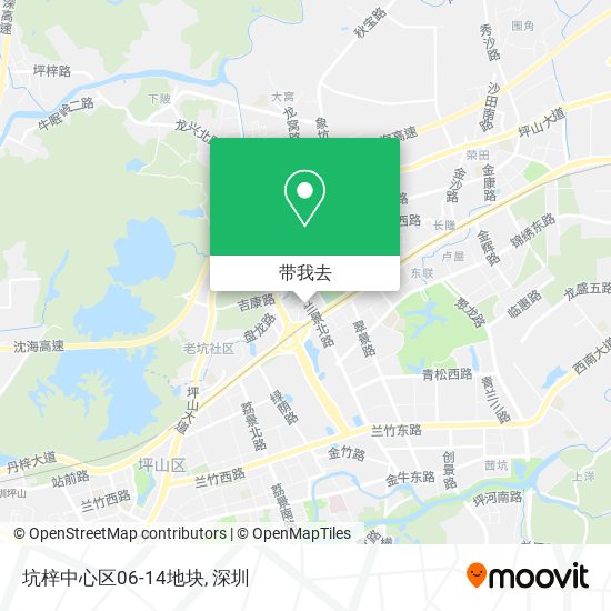 坑梓中心区06-14地块地图