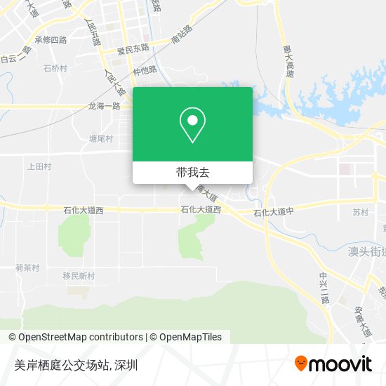 美岸栖庭公交场站地图