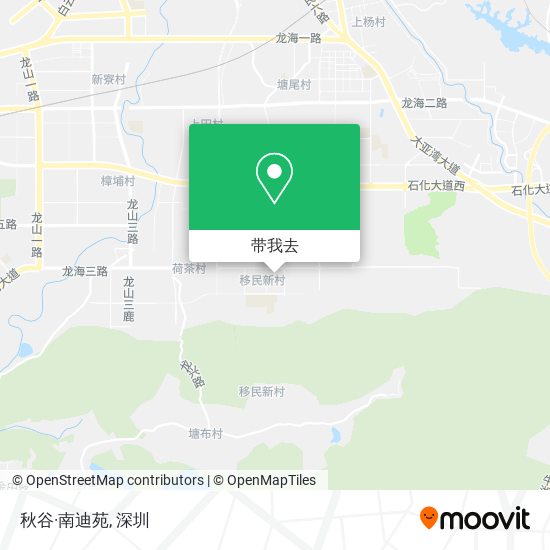秋谷·南迪苑地图