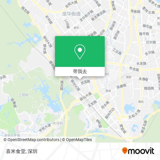 喜米食堂地图