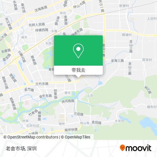 老畲市场地图