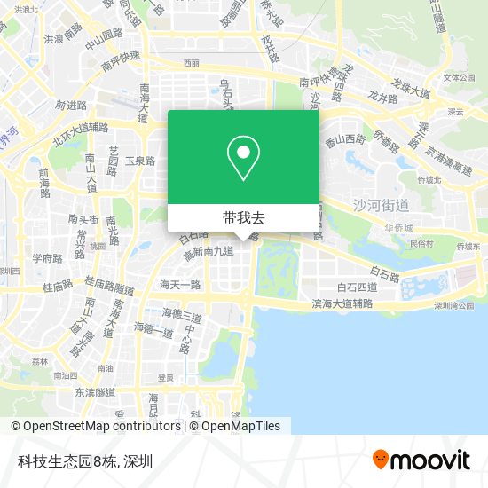 科技生态园8栋地图